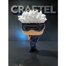 Craftel Jujutsu Kaisen Satoru Gojo Anime Figür 10 cm Funko Pop Aksiyon Figürü Koleksiyonluk Biblo Oyuncak Hediyelik