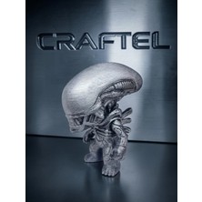 Craftel Alien Chibi Figür 10 cm - Koleksiyonluk Masaüstü Obje