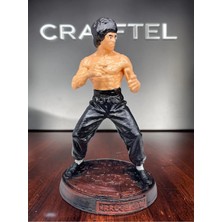 Craftel Bruce Lee 13 cm Özel Tasarım Figür - El Boyaması Koleksiyonluk Hobi Figürü