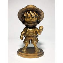 Craftel Tatucraft One Piece Monkey D. Luffy Büst Figür 10CM - Gold Efekt Koleksiyonluk Biblo