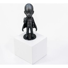 Craftel One Punch Man Saitama 10 cm Özel Gümüş Kaplama Koleksiyonluk Figür