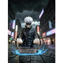 Craftel Jujutsu Kaisen Satori Gojo Anime Figürlü Telefon Tutacağı