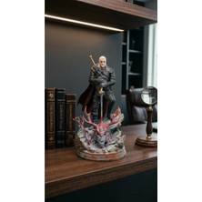Craftel The Witcher Geralt Of Rivia Heykel Figür Oyuncak 12 cm - Koleksiyonluk Hobi Oyun Biblo Hediyelik