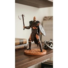 Craftel Kratos God Of War Koleksiyonluk El Boyaması Pla Figür 15 cm