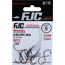 Fjc 2361 Abumi Black Nikel Japon Olta Iğnesi