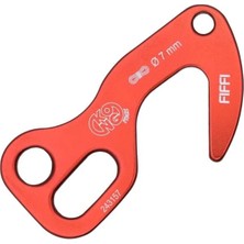 Kong Italy Kong Resting Fiffi Kırmızı Kendinden Kilitlemeli Yapay Tırmanış Kancası 803R00400KK