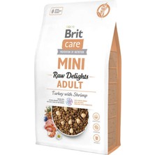 Brit Care Hipoalerjenik Raw Delights Hindili ve Karidesli Mini Irk Yetişkin Köpek Maması 2kg