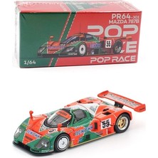 Pop Race Mazda 787B No.55 1991 Le Mans Winner Diecast PR64-301 1/64 Model Araba