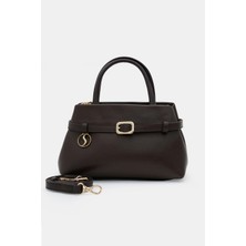 Santini Collection Çanta Kadın Omuz Çantası Kol Çantası El Çantası Çapraz Deri Mini Çanta Küçük Camille