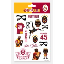 Galatasaray Sticker Seti Victor Osimhen - Lisanslı Orijinal