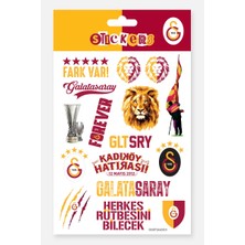 Galatasaray Sticker Seti Fark Var - Lisanslı Orijinal