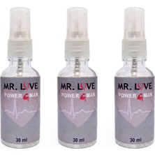Zamerya Mr. Love Power Man Kozmetik Sprey 30 ml X3