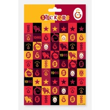 Galatasaray Sticker Seti Ikonik - Lisanslı Orijinal