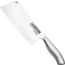 Zebra Thailand Zebra, Satır Tipi Doğrama Bıçağı 18 cm Pro II, Yekpare Paslanmaz Çelik, Çelik Saplı