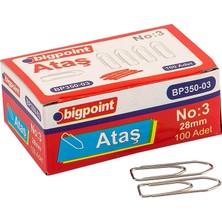 Bigpoint Nikel Ataş No:3 (28MM) x 10 Adet