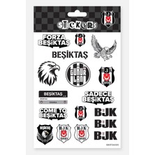 Beşiktaş Sticker Seti Forza - Lisanslı Orijinal