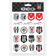 Beşiktaş Sticker Seti Atatürk - Lisanslı Orijinal