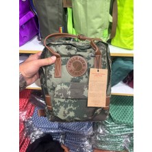 Pazarvia Shop Kanvas Küçük Sırt Çantası