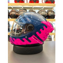 Axxis Hawk Evo Sv Fresh Paint C8 Pembe Parlak