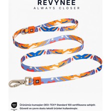REVYNEE Premium Köpek Gezdirme Tasması Dayanıklı Konforlu Köpek Kayışı 360° Döner Karabina
