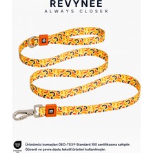 REVYNEE Premium Köpek Gezdirme Tasması Dayanıklı Konforlu Köpek Kayışı 360° Döner Karabina