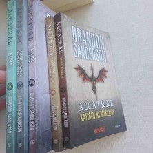 Alcatraz 5 Cilt Kara Yetenek Kirik Mercek Katibin Kemikleri Kotu Kutuphanecilere Karsi Kristalya Sovalyeleri Brandon Sanderson 5 Kitap Cok Temiz Kondisyonda