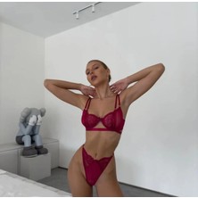 Leila Lingerie Leıla Lıngerıe Özel Tasarım Çift Askılı Bralet Takım