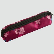 Zero Land Ece-Umay Çiçek Desenli Kalemlik Cüzdan Kırmızı
