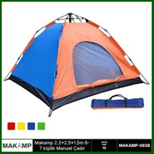 2.2*2.5*1.5m 6-7 Kişilik Manuel Çadır Midastech