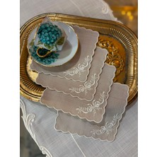 Elora Maison Florelle 2'li Kokteyl Peçete, Sunum Peçetesi, Bardak Altlığı