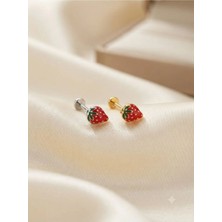 İnky Inky Strawberry - Piercing Helix Tragus Lob Kıkırdak