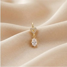İnky Inky Eternal Romance - Zirkon Taşlı Halka Tragus Helix Lobe Conch Rook Cerrahi Çelik Piercing