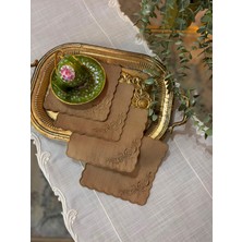 Elora Maison Florelle 2'li Kokteyl Peçete, Sunum Peçetesi, Bardak Altlığı