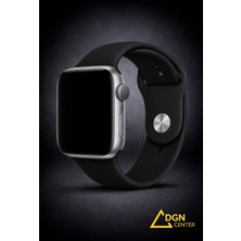 Fmk Apple Watch 38 mm (1. , 2. ve 3. Nesil) Uyumlu Premium Silikon Kordon