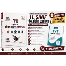 Karma Kitaplar Limit Yayınları 2027 11.sınıf Türk Dili ve Edebiyatı Soru Bankası-Maarif Tyt Deneme Sınavı Hediyeli!!