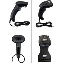 Gemtech Eczane Karekod Okuyucu PUS-2110 - 1d 2d Standlı USB Kablolu