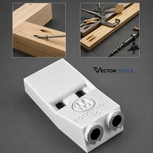 Vector Tools Gizli Cep Deliği Oluşturma Aparatı 3/8″ (Pocket Hole Jig)