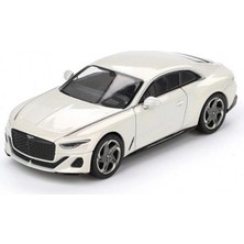 Mını Gt 1/64LB Bentley Batur Bonnevıllee Pearl Whıte