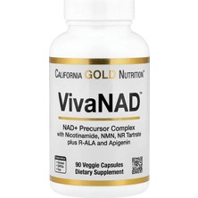 California Gold Nutrition, Vivanad™, Nad Complex With Nmn, Nr Tartrate, 90 Veggie Capsules