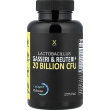 Humanx, Lactobacillus Gasseri & Reuteri+, 30 Veggie Capsules - Takviye Edici Gıda