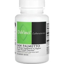 Da Vinci Labs Da Vinci Saw Palmetto, 320 Mg, 90 Kapsül Takviye Edici Gıda