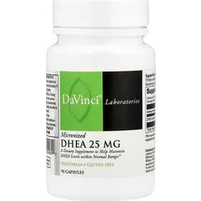 Da Vinci Labs Da Vinci Mikronize Dhea, 25 Mg, 90 Kapsül Takviye Edici Gıda