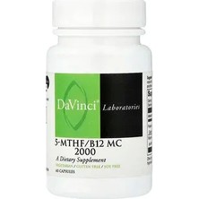 Da Vinci Labs Da Vinci 5-MTHF/B12 Mc 2000, 60 Kapsül Takviye Edici Gıda