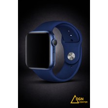 Fmk Apple Watch 41 mm (7., 8. ve 9. Nesil) Uyumlu Premium Silikon Kordon