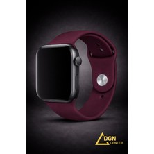 Fmk Apple Watch 41 mm (7., 8. ve 9. Nesil) Uyumlu Premium Silikon Kordon