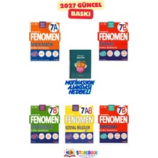 Fenomen Yayıncılık 7.sınıf Mat A+Fen B+Türkçe B+Paragraf B ve Sosyal Bilgiler Soru Bankası Zamansız Ajanda Hediyeli 2027