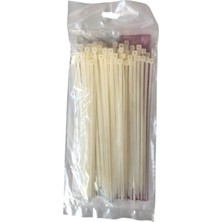 Tork 200X3,6 mm Plastik Kablo Bağı Beyaz 100 Adet