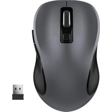 WisFox Kablosuz Mouse -X001662VKR Siyah Gri
