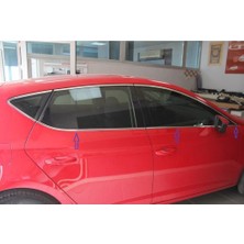 Ekolmaks Seat Leon 2012-2020 Tamtur 12 Parça Krom Cam Çıtası