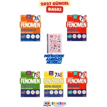 Fenomen Yayıncılık 7.sınıf Mat A+Fen B+Türkçe B+Paragraf B ve Sosyal Bilgiler Soru Bankası Zamansız Ajanda Hediyeli 2027